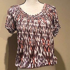 Animal Print Top